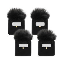 PhantAccy 4PCS Filtro de Vento/Pop para Microfones Rode Wireless Go I - Capa de Microfone para Redução de Ruído