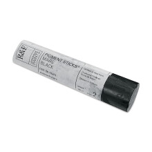R&F Handmade Paints - Professionele oliepigmentstick Mars Black 188 ml