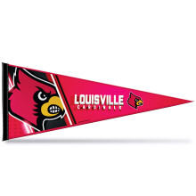 Rico Industries NCAA Louisville Cardinals Primary 12"""" x 30"""" Filt Wall D? Cor Vimpel - Perfekt fr hem/sngrum/Man Cave D?cor