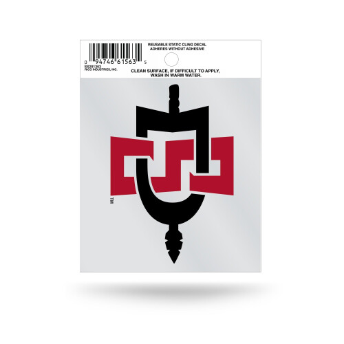 NCAA San Diego State Aztecs Small Static Cling Decal