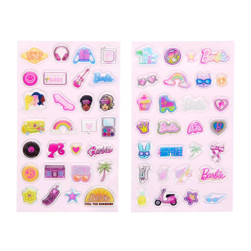 Kodak x Barbie Colorful & Decorative Barbie-Themed Sticker Sets - 50+ Iconic Barbie Stickers for Decorating Your Zink Camera  Printer  Scrapbook  Jour