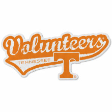 Rico Industries NCAA Tennessee Volunteers Distressed Shape Cut Pennant - Home and Living Room D?cor - Soft Felt EZ to Hang