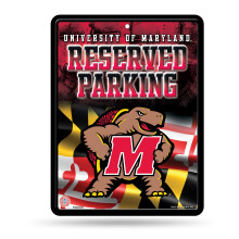 Rico Industries NCAA Maryland Terrapins 8,5 tuuman x 11 tuuman metallinen pys   k   intikyltti D?cor