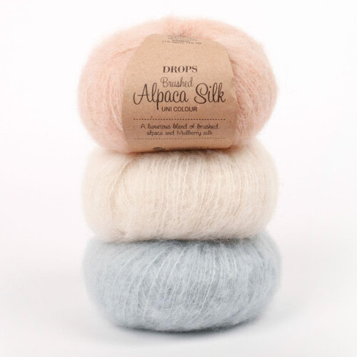 DROPS Brushed Alpaca Silk 29 Tangerine 1