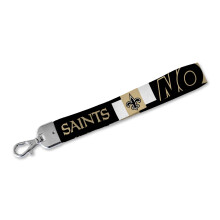 Rico Industries NFL New Orleans Saints Lanyard Key Chain, Lindo Strap para Chaves e ID