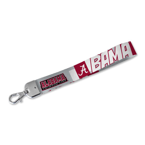 Chaveiro de Pulso Lanyard NCAA Alabama Crimson Tide, Strap para Chaveiro