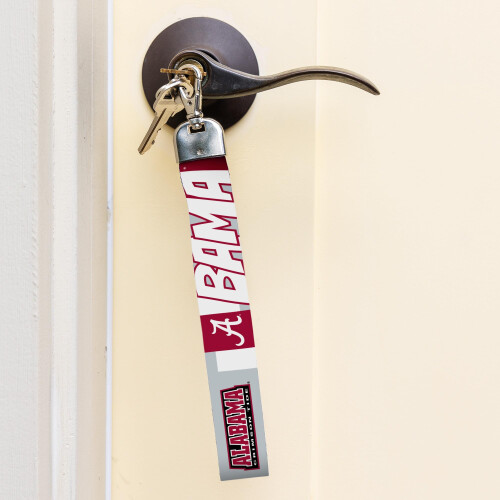 Chaveiro de Pulso Lanyard NCAA Alabama Crimson Tide, Strap para Chaveiro 1