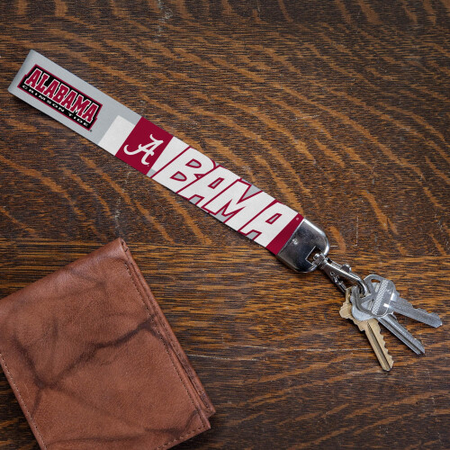 Chaveiro de Pulso Lanyard NCAA Alabama Crimson Tide, Strap para Chaveiro 2