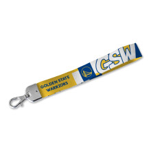 Chaveiro com Lanyard de Pulso NBA Golden State Warriors para Carro, ID, Mulheres e Homens