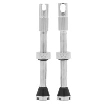 Bezdu ov ventily Peaty's x Chris King (MK2) 60 mm strieborn
