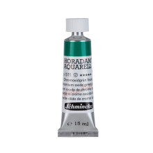 SCHMINCKE - Horadam Aquarell - najlepsi akwarele artystw Chrome Green Fiery - 15 ml