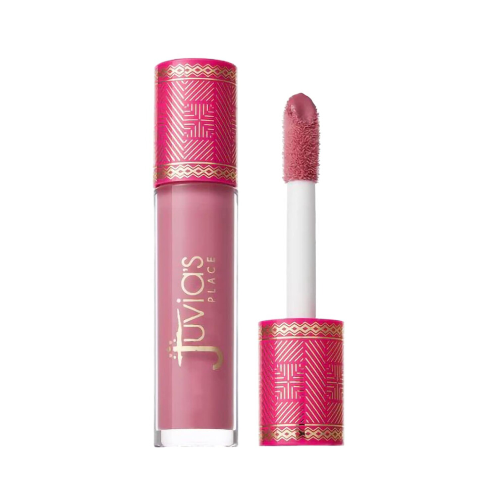 Juvia's Place Cream,Brown Long Lasting Non-Sticky Luscious High Shine Glow Lip Gloss Reflect Sis! 16 Oz Deep Peachy Beige Brown Creamy And Smooth