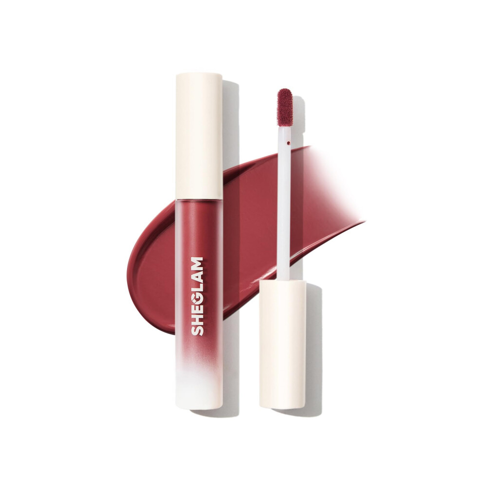 Sheglam Matte Allure Liquid Lipstick Long Lasting High Pigment Lipstick Nourishing Sunflower Oil Reduce Lip Care-Attraction