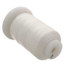 De Beadsmith Pure Silk Cord - Witte kleur - Maat C (0,274 mm/0,0108) - 310 Yards (930ft) 1/2-Ounce Spool - voor het knopen van parels, edelstenen, kr