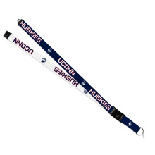 Rico Industries NCAA Connecticut Huskies - UCONN Primary prémiová bezpecnostná šnúrka pre dospelých s poistným mechanizmom 18"" x 1""