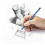 Staedtler STAEDTLER Mars Lumograph H Graphite Art Zeichenstift, 6 Stifte 4