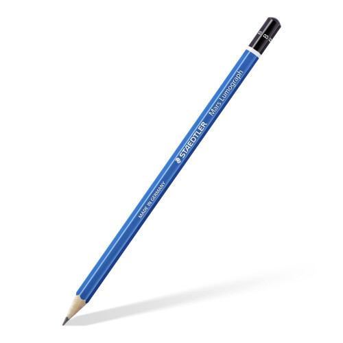 Staedtler STAEDTLER Mars Lumograph B Graphite Art Zeichenstift, 6 Stifte 1