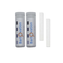 Klortestremsor fr restaurang Sanitizer Bleach Test Paper 10-200 ppm [2 injektionsflaskor av 100 pappersremsor]