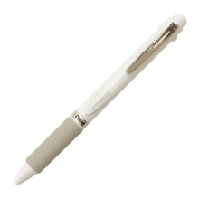 Pentel Multi-Pen Energel  Needle Ballpoint Pen Ink + 0.5mm Mechanical Pencil  Black/Red (XBLW355W)