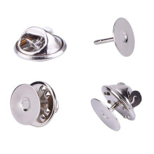 EBOOT 50 Stuks Lege Stropdas Speldjes met Klem achterkant (Zilver)