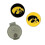 Clip de Chapéu Iowa Hawkeyes com 2 Marcadores de Bola 1