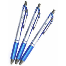 Pentel Energel Deluxe RTX Retractable Liquid Gel Pen 0.5mm Fine Line Needle Tip Blue Ink-value Set of 3(with Values Japan Original Discription of