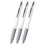 Pentel Pentel Floatune retractable rollerball extra fine point pen office color black blue red ink 1