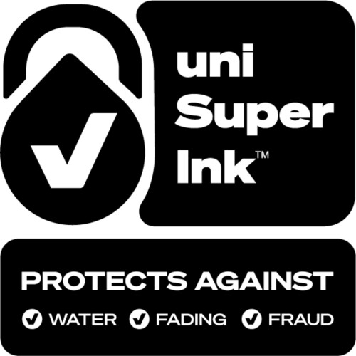 Uni-Ball Uniball 207+ Plus Pen Refills  0.7mm Medium Point  Black Ink  6 Refills 2