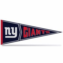 Rico Industries NFL Football New York Giants Retro - Alt 12"""" x 30"""" Felt Wall D?cor Pennant - Great for Home/Bed Room/Man Cave D?cor