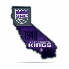 Bandeira Recortada em Forma do Estado NBA Sacramento Kings - Decoração para Casa