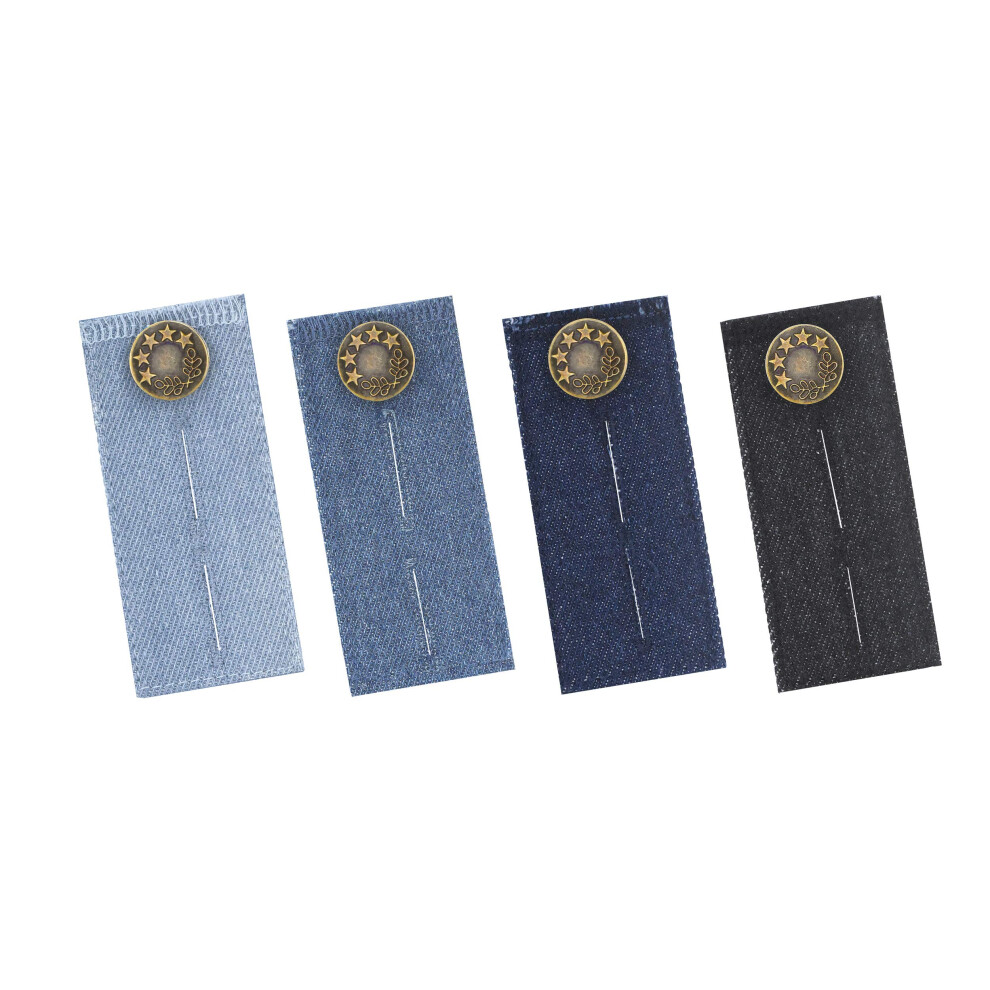 Rallonge de bouton Mandala Crafts pour pantalons - Rallonge de ceinture pour hommes, jeans, pantalons habill   s, kakis, femmes, grossesse, denim,