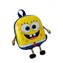 (Blue Spongebob) Spongebob Donut Schulranzen – Leichter Kinderrucksack, Unisex, Wasserdicht, Innentaschen, Weicher Griff, Ideal für Schule