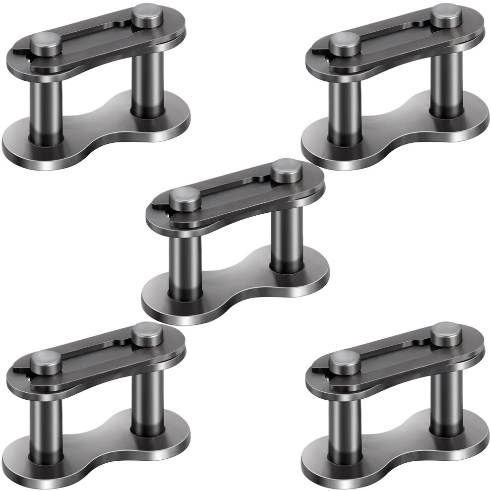 Pagow 5Pcs #41 Roller Chain Connecting Links Master Manganese Steel Connector Heavy Duty For Bycicles Mini Bikes Motorcycles Go-Karts Home And In 754691475417