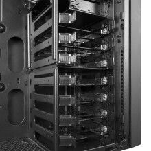 Chieftec Computer case CW-01B-OP Mid Tower zwart - 0753263076977