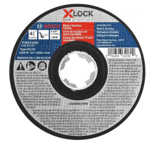 Bosch TCWX1S450 4-1/2 in. x .045 in. X-Lock Metal/Stainless Fast Cutting Abrasive Wheel 60 Grit Compatible med 7/8 in. Arbor typ 1A (ISO 41) fr