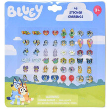 Bluey     24 Paar Sticker-Ohrringe