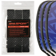 Pickletech Pickleball Paddle Protection Tape - 3K PU Interwoven Tekstur - Paddle Head Edge Guard - Racket Edge Protection Tape - Fit Perfekt buet