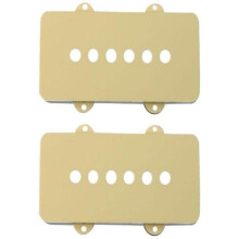 Fender Parts Tonabnehmerabdeckung Jazzmaster Aged W (2)