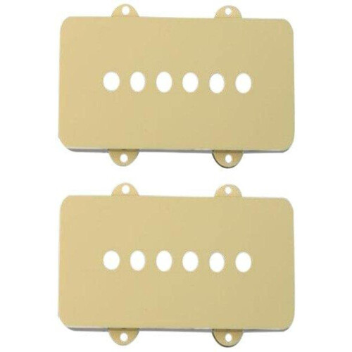 Fender Fender Parts Tonabnehmerabdeckung Jazzmaster Aged W (2)