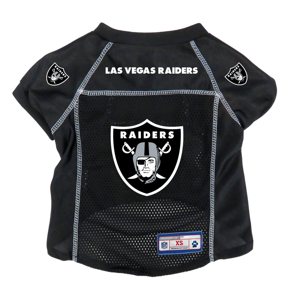 Littlearth Nfl Las Vegas Raiders Basic Pet Jersey, Xs-image