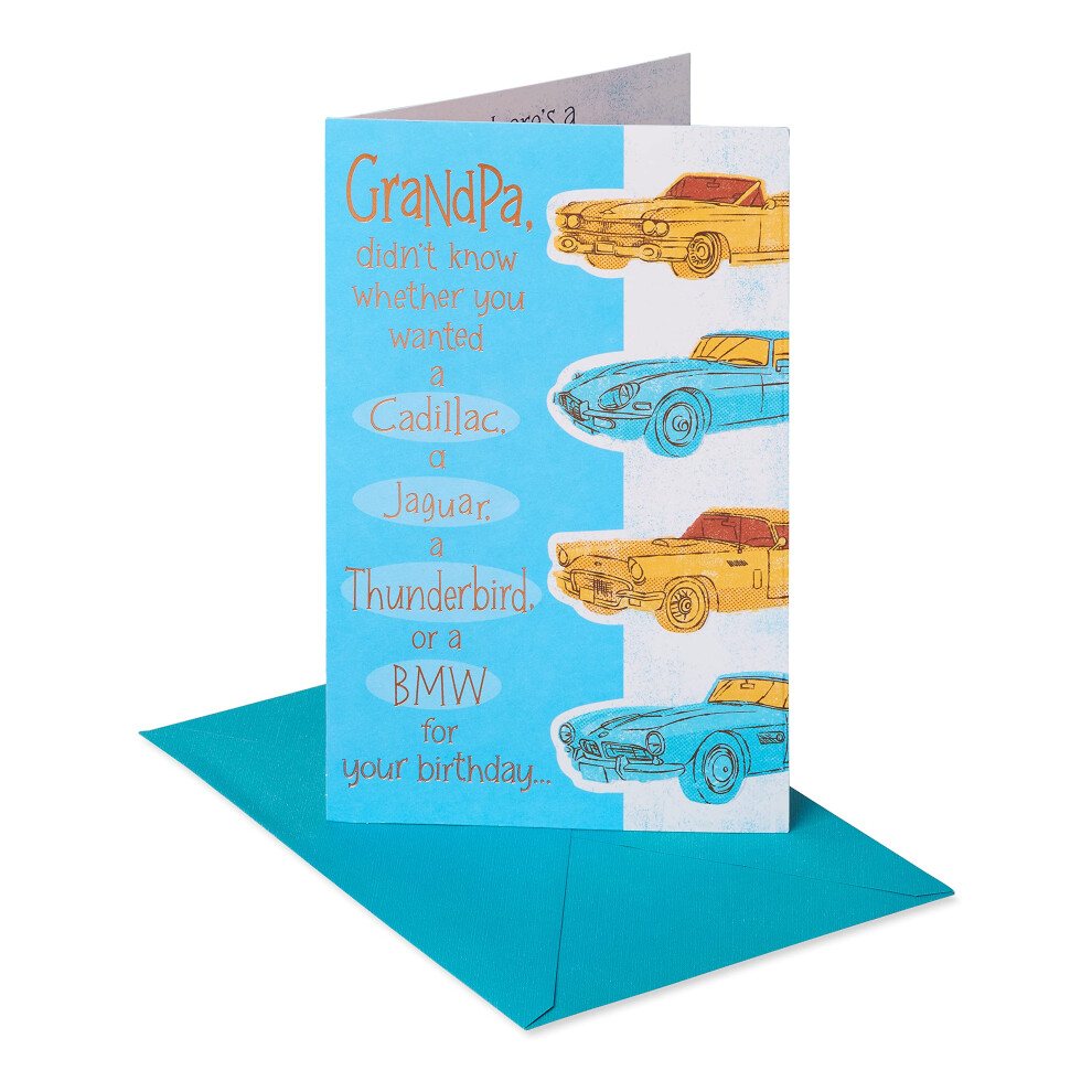 American Greetings Lustige Geburtstagskarte F?R Opa (Cars)-image
