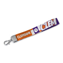 Rico Industries NCAA Clemson Tigers Csuklpnt Kulcstart Aranyos csuklpntos kulcstart tart noknek Frfi Autkulcsok Szemlyi igazolvnyok Krtya