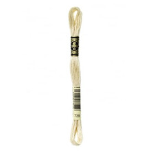 DMC Stranded Cotton Embroidery Thread 739 - per skein