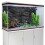 AWERT 30x12 polegadas Fundo de Aquário Preto Rocha para Peixes Terrário Vinil 2