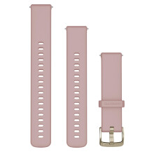 Cinturino a sgancio rapido Garmin - Silicone rosa polvere 18 mm