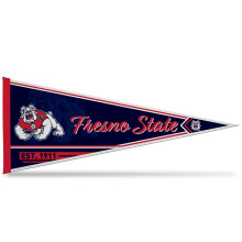 Rico Industries NCAA Fresno State Bulldogs Classic 12"" x 30"" filc fali zszl  kivl otthonra/hlszobra/frfi barlangba.