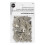 Ganci e occhielli Dritz in nichel per gonne/pantaloni, 24 set 1