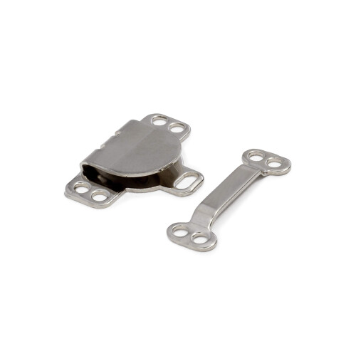 Ganci e occhielli Dritz in nichel per gonne/pantaloni, 24 set 1