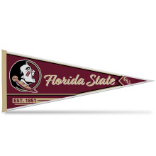 Rico Industries NCAA Florida State Seminoles Classic 12"""" x 30"""" Felt Wall D?cor Pennant - Great for Home/Bed Room/Man Cave D?cor