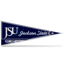 Rico Industries NCAA Jackson State Tigers - JSU Classic 12"""" x 30"""" Felt Wall D?cor Pennant - Great for Home/Bed Room/Man Cave D?cor